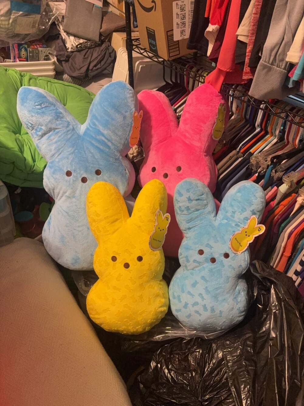 Peeps Bunny Plush Assorted Lot